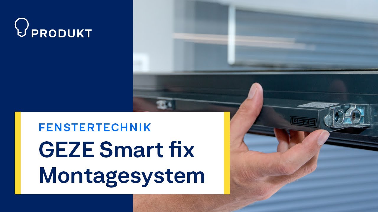 GEZE Smart fix Mit dem innovativen GEZE Smart fix Montagesystem lassen sich der Slimchain und der Powerchain schnell und komfortabel montieren. Die Antriebe werden an den Konsolen einfach "eingeclipst". Bauliche Anpassungen sind durch das demontierbare Anschlusskabel kein Problem.